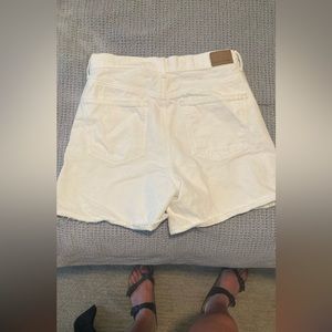 American Eagle white denim Shorts